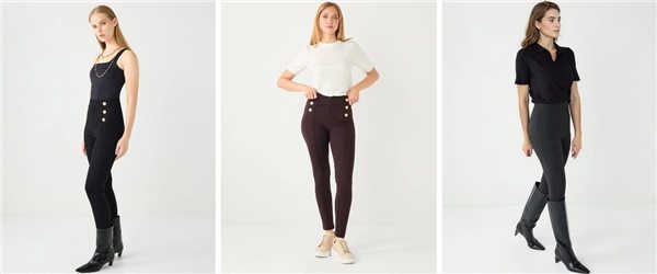 Tayt Kombinleri ile Sokakta, Ofiste, Davette...